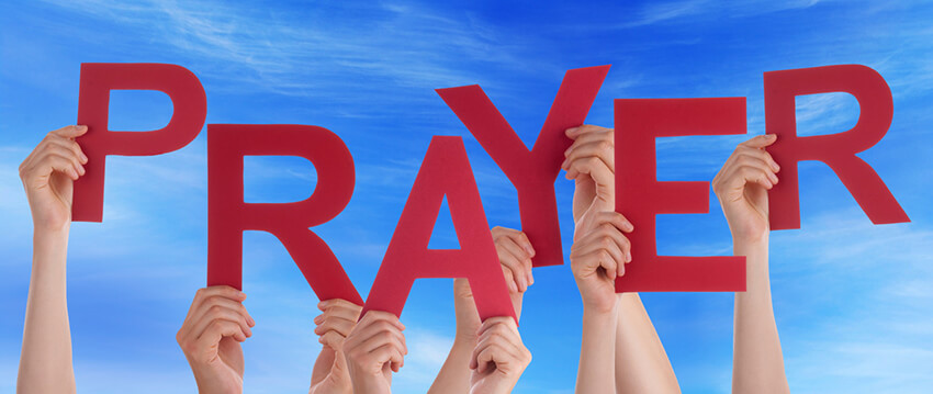 Prayer banner